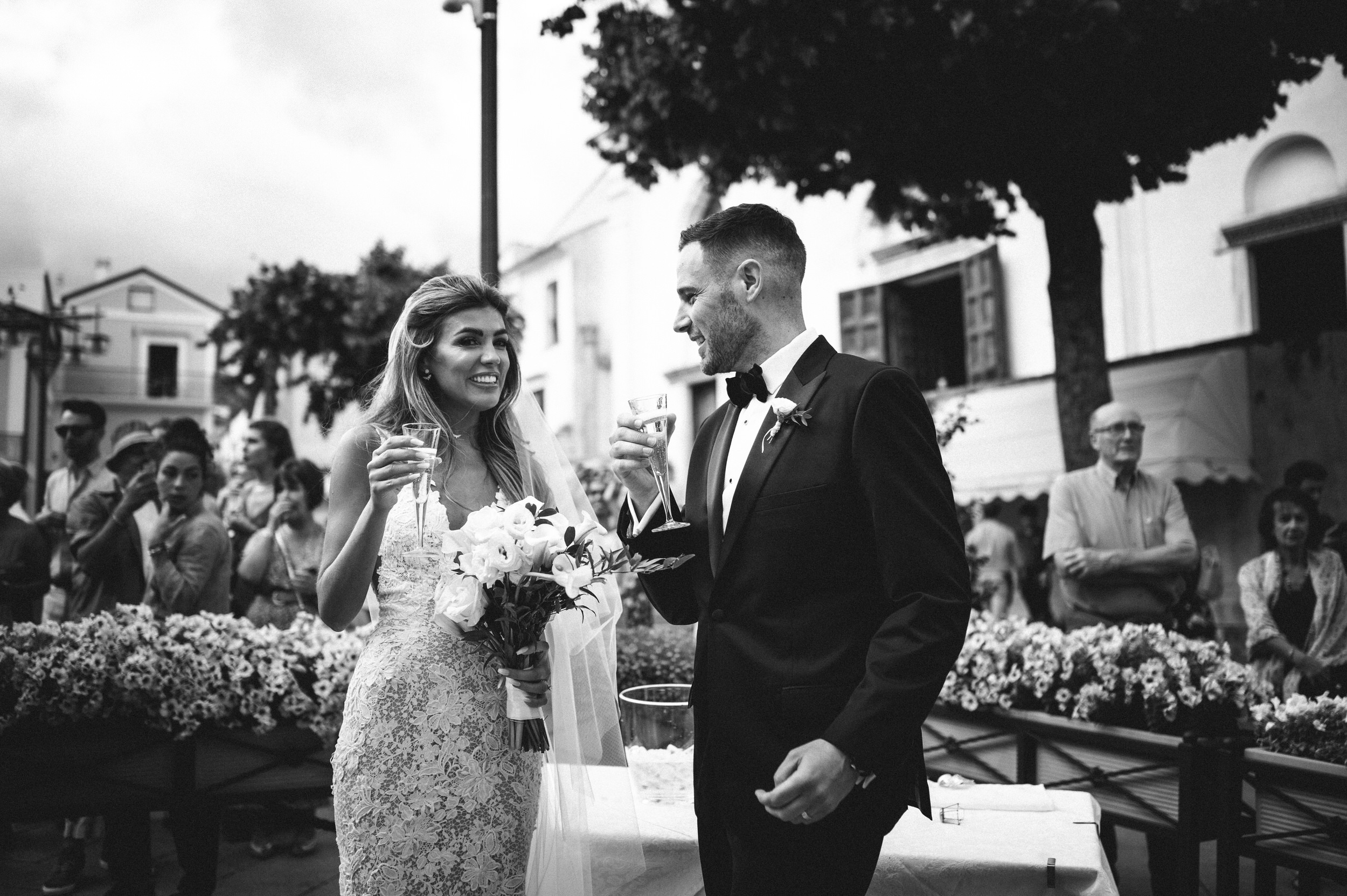 toast wedding ravello